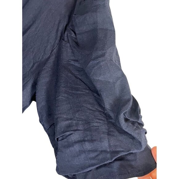 Frame Chic Luxury Mini Dress 16 Blue Neutral Modern Sexy Preppy Old Money Edgy - Picture 11 of 16